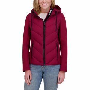 DKNY Women's MEDIA LIGHT WEIGHT
PUFFER Small